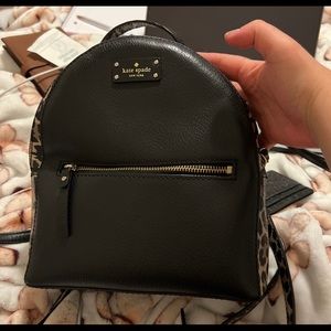 Kate spade cheetah backpack